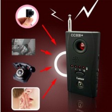 [CC308플러스] 유무선 도청/ 숨김카메라 탐지기 레이저탐지 LED신호강도표시
